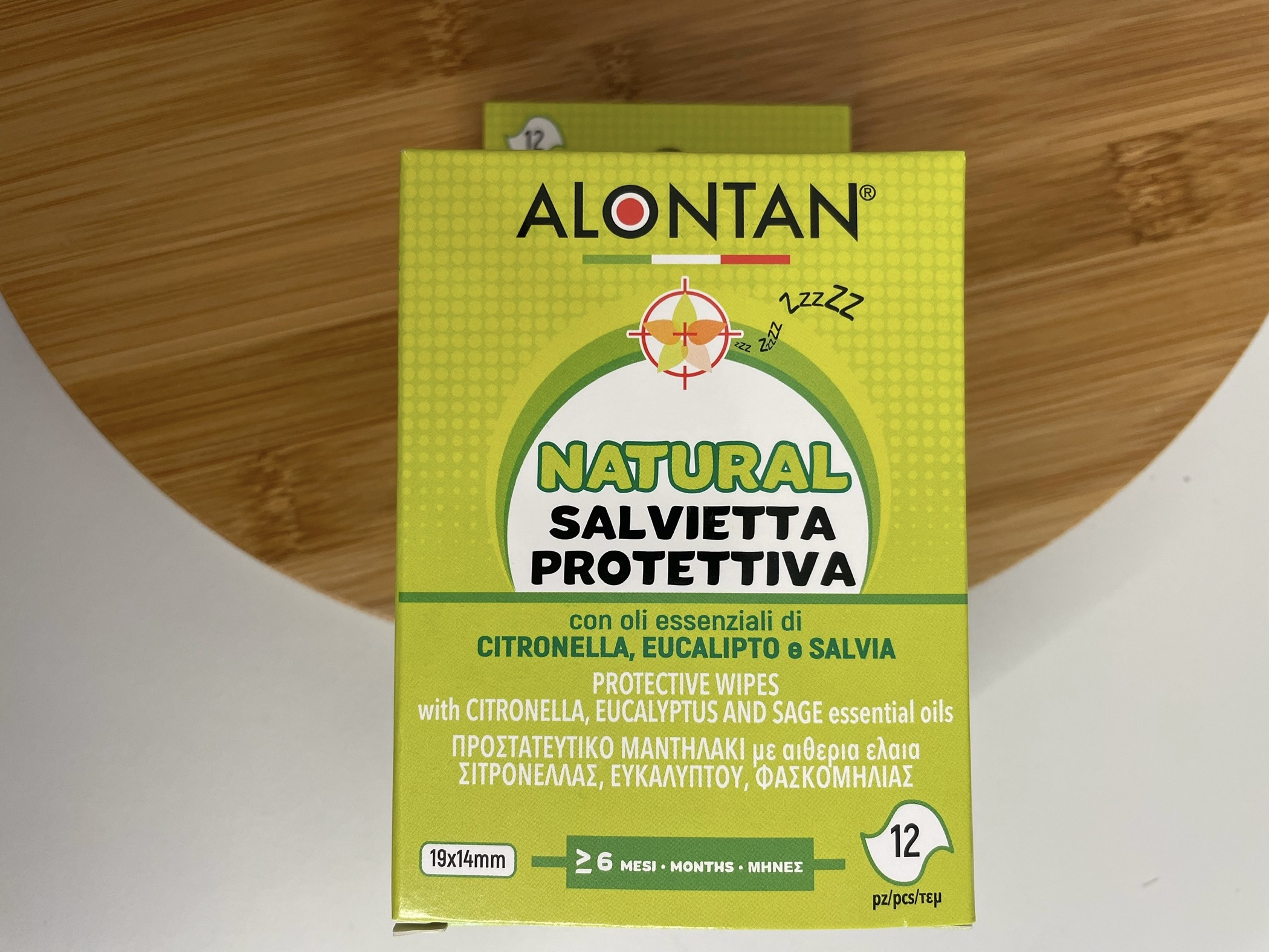 Alontan: Natural Salvietta Protettiva