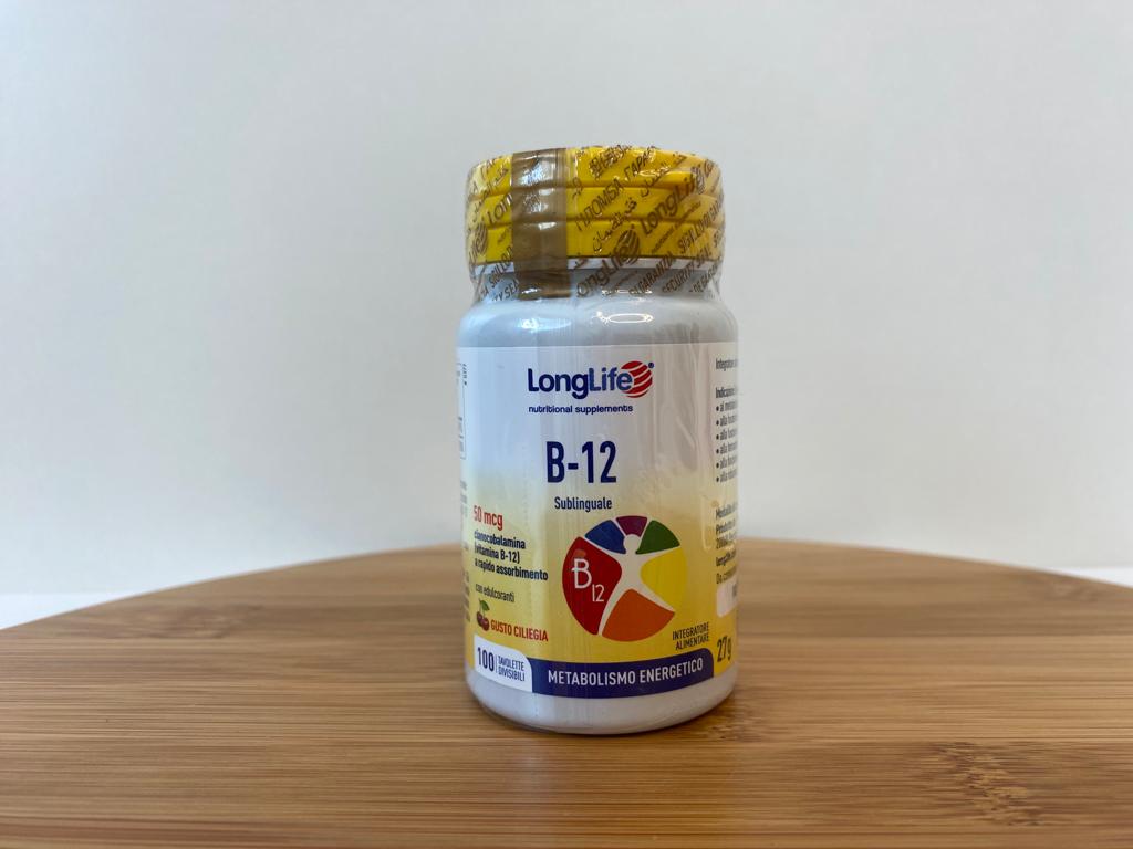 Longlife: Vitamin B12 50mcg