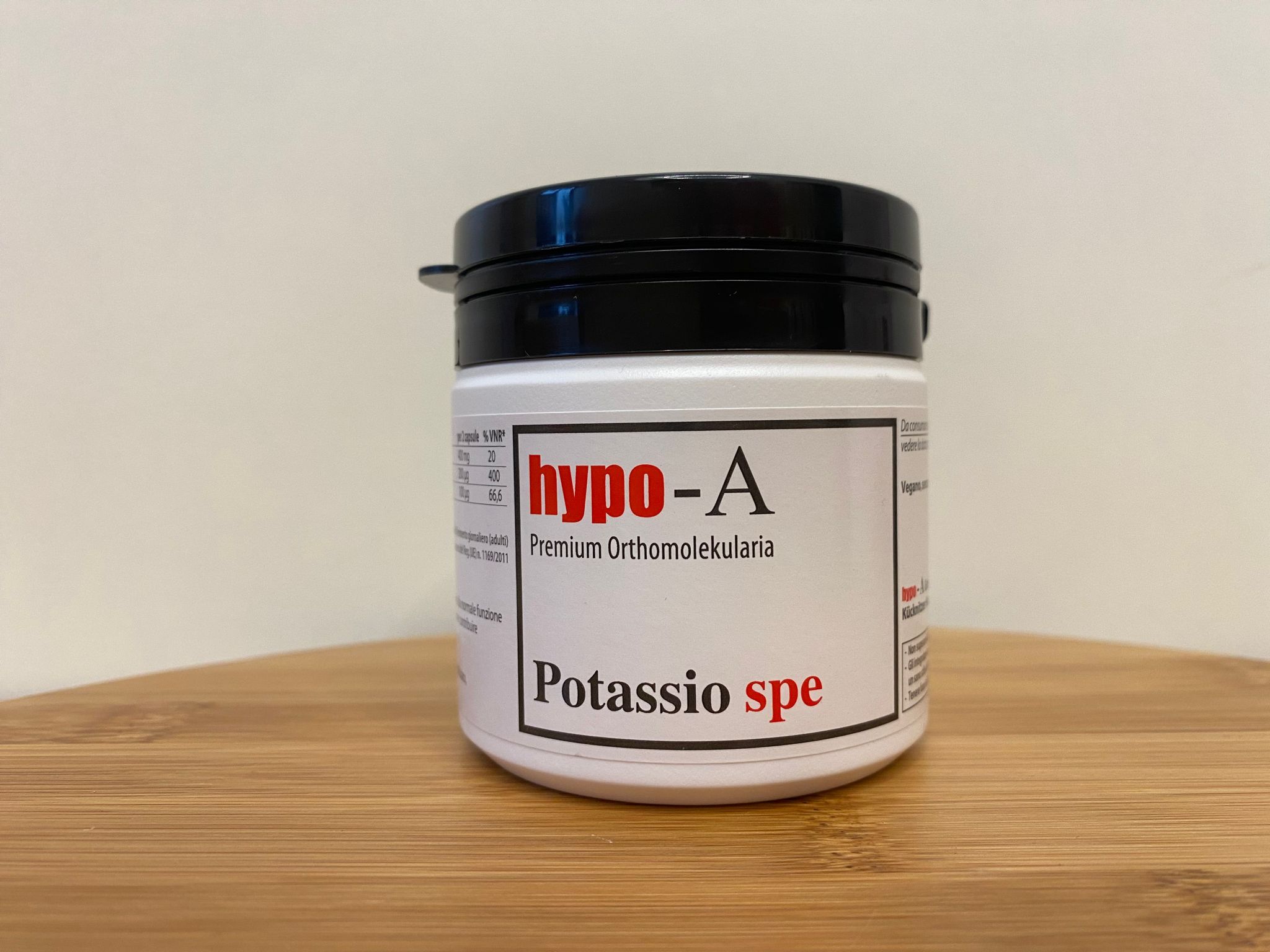 Hypo A: Potassio spe