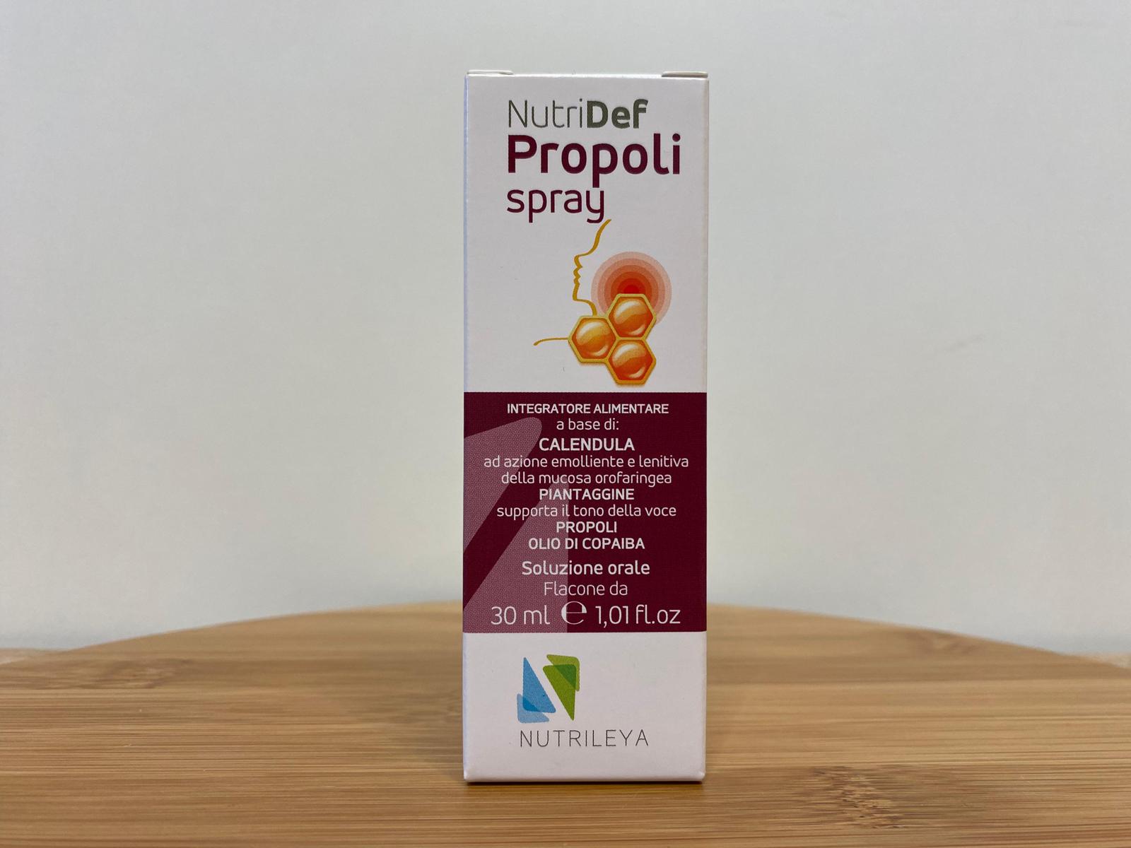 Nutrileya: NutriDef Propoli spray