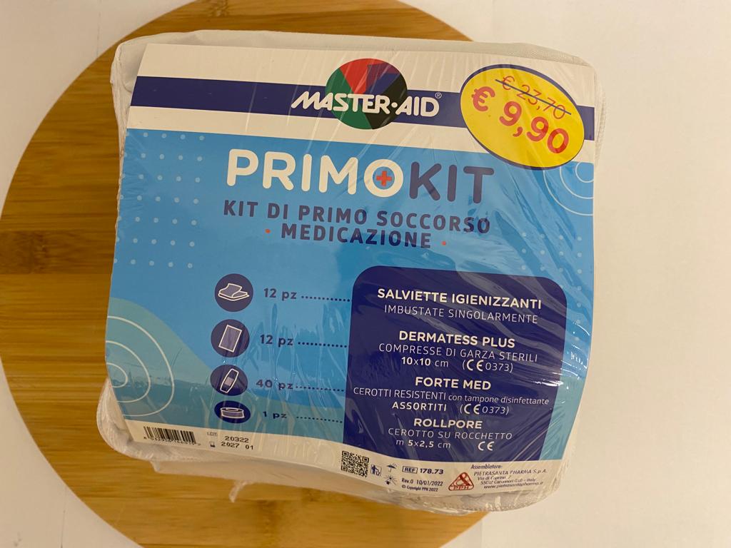 Master-Aid: Kit di Primo Soccorso