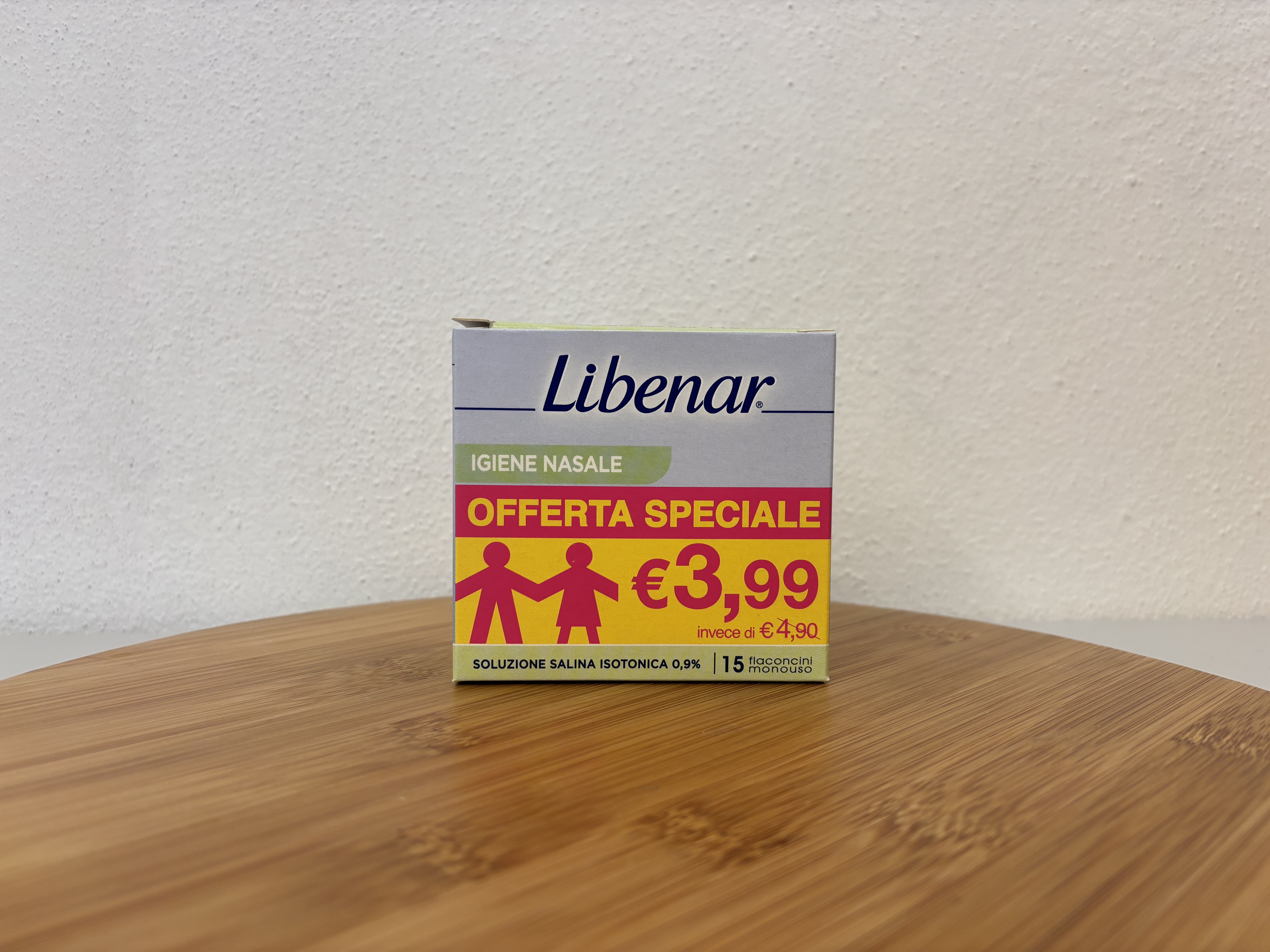 Libenar: 0,9% isotonische Kochsalzlösung