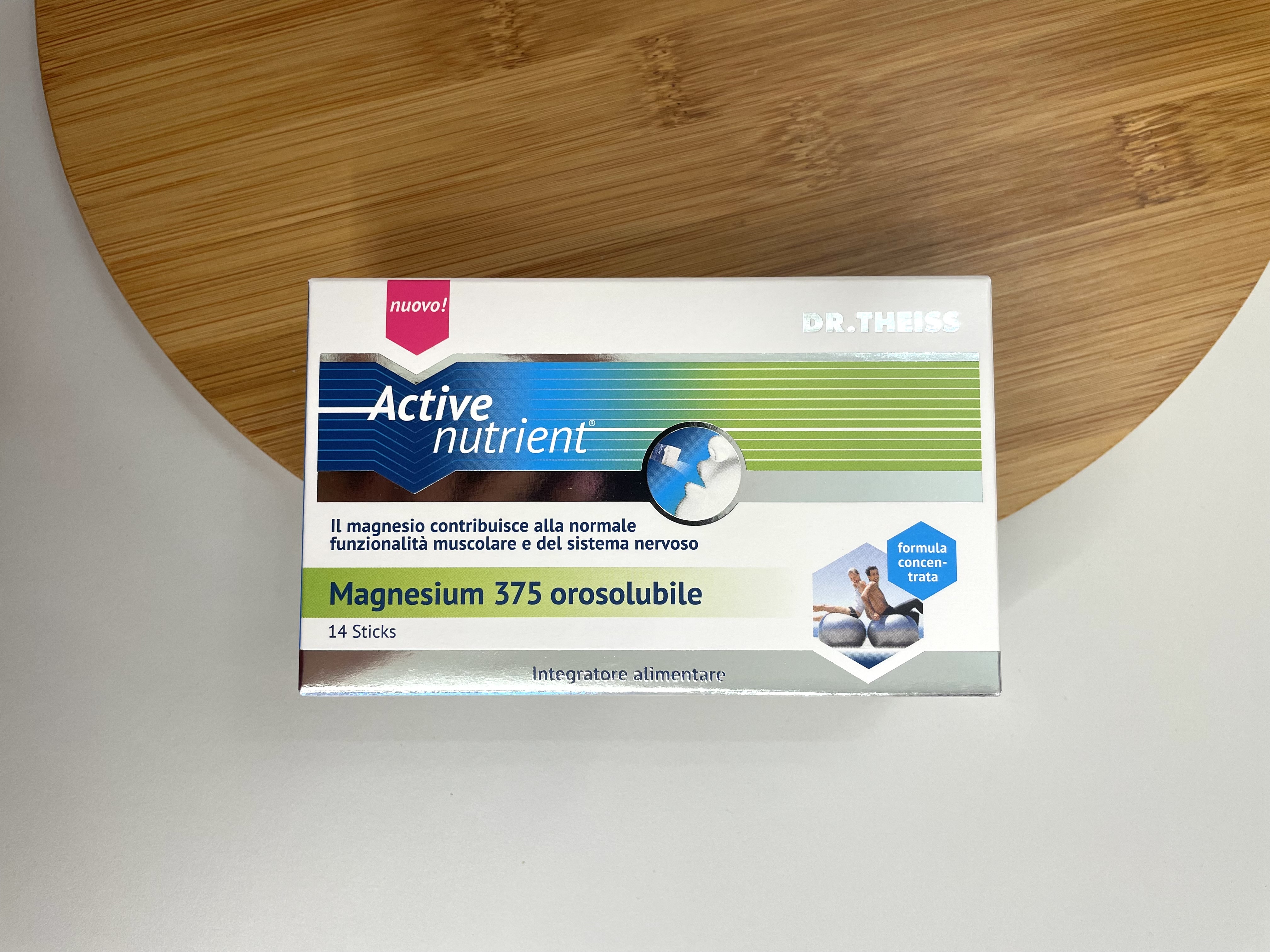 Dr. Theiss: Active Nutrient Magnesium 375 orosolubile