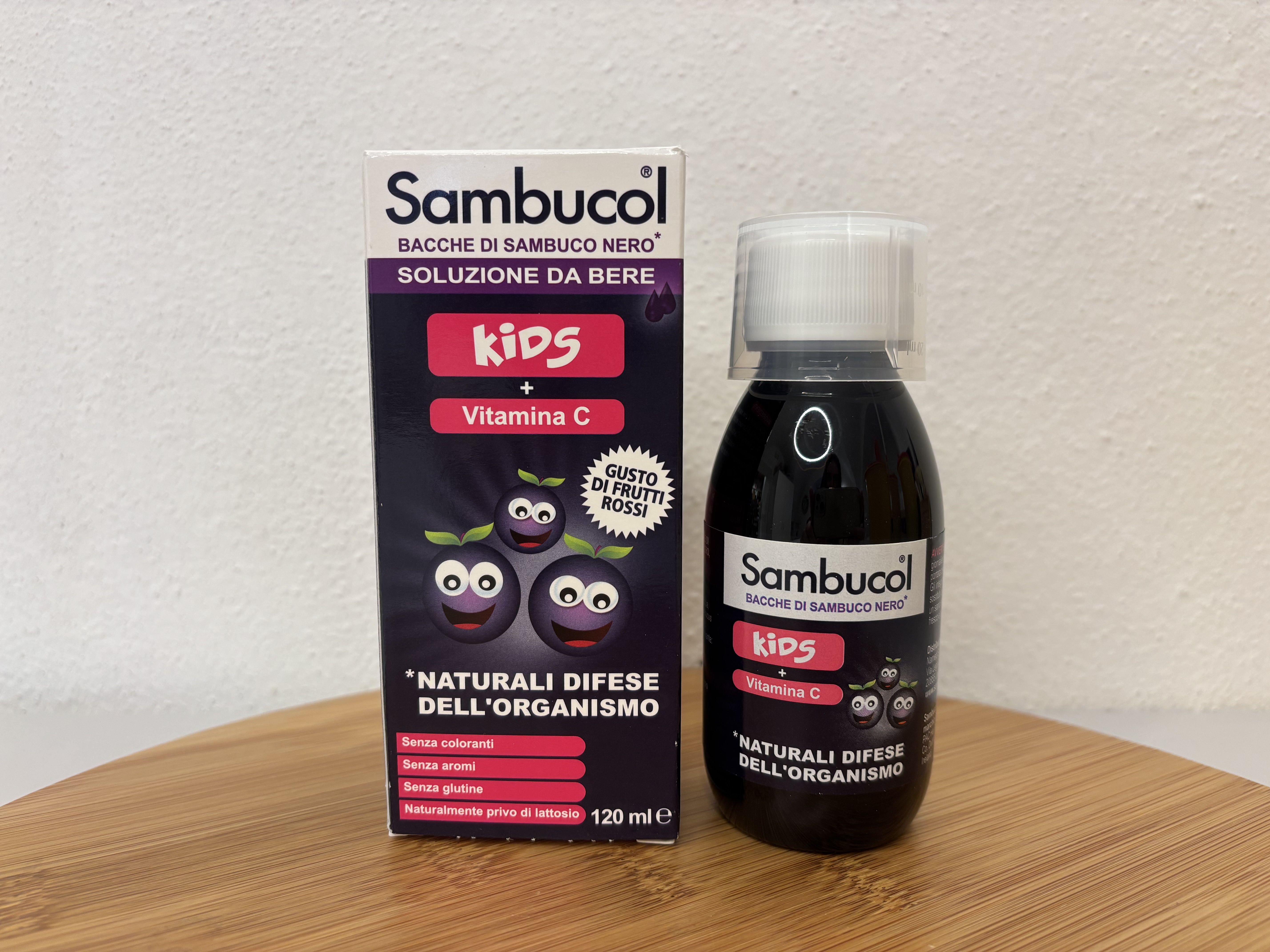 Sambucol: Sirup für Kinder