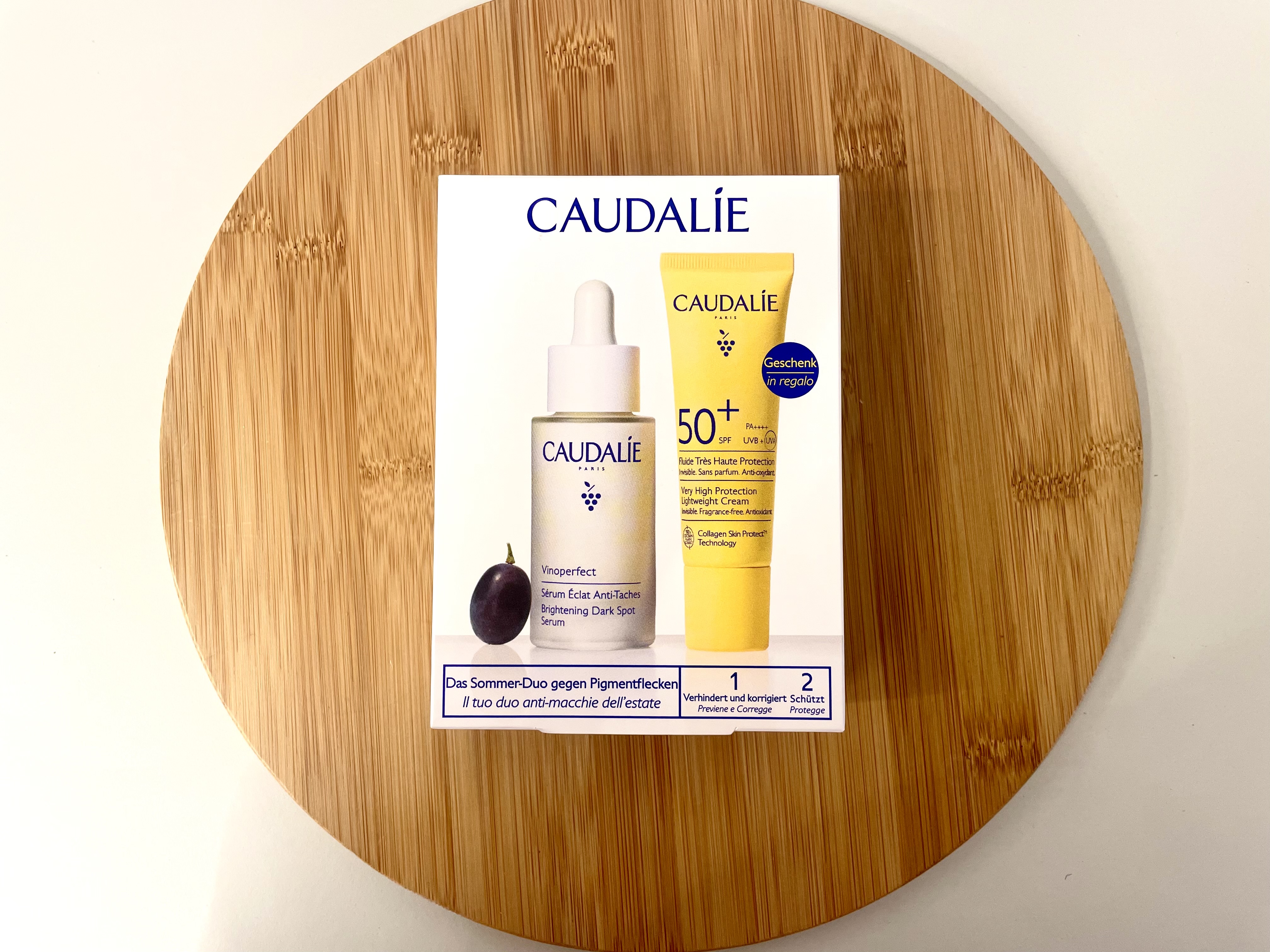 Caudalie: Sommer-Duo gegen Pigmentflecken