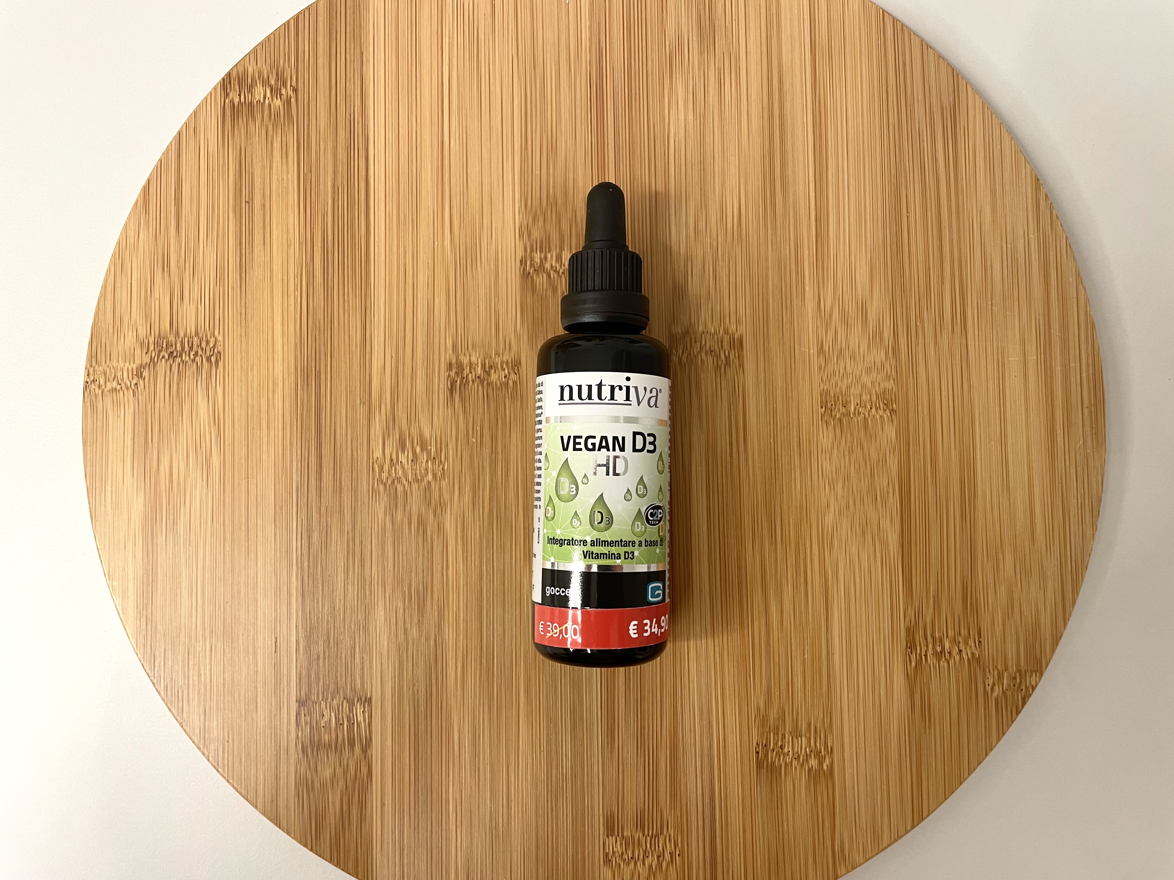 Nutriva: Vegan D3 2000 UI Gocce